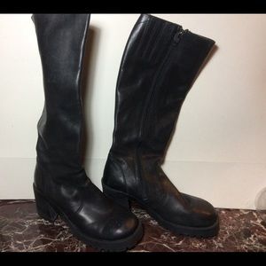 Vintage EuroClub Platform Combat Boot Size 7.5